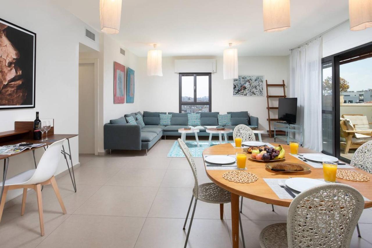 Sophisticated 3Br Penthouse In Jaffa'S Market Тель-Авив Экстерьер фото